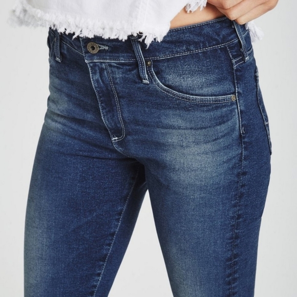AG Jeans The Farrah High Rise Skinny Ankle 26 R - Picture 4 of 10